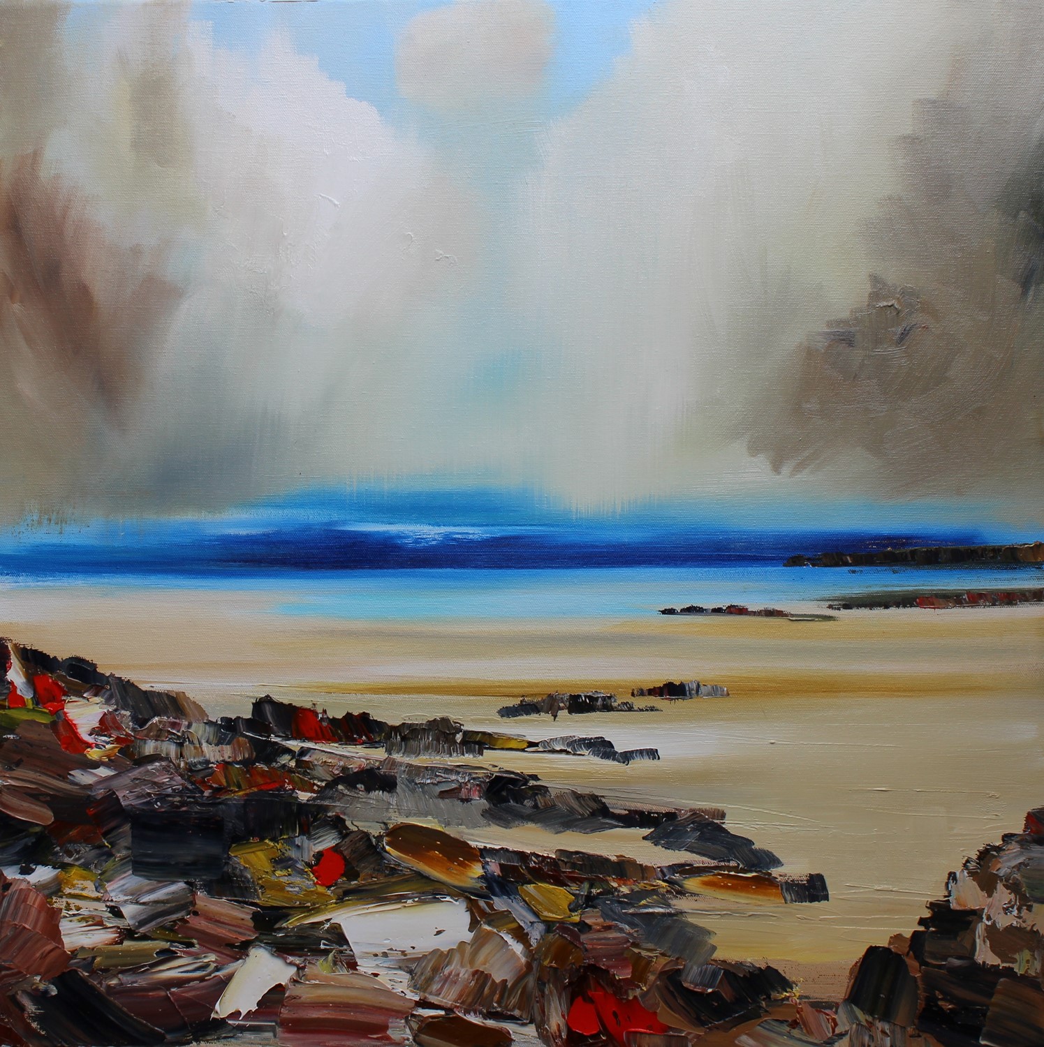 'A Patchwork of Rocks' by artist Rosanne Barr